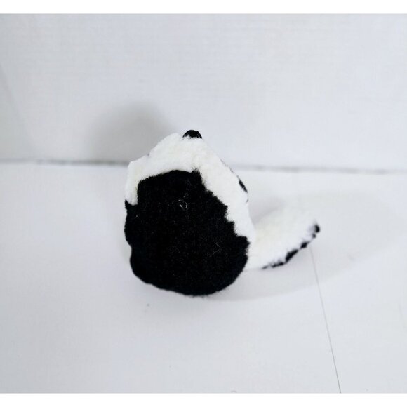 Puffkins Odie the Skunk 4" Plush Stuffed Animal 1994 Swibco Collection - Picture 4 of 8